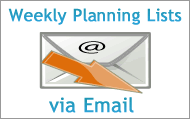 Subscribe to Weekly Planning Lists Email