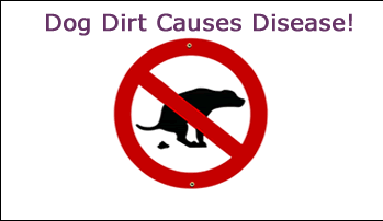 Dog Dirt Causes Disease