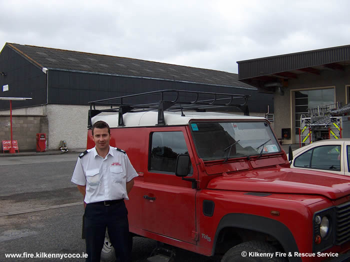 Killian Hennessy Senior Fire Officer with Kilkenny Fire Rescue Service