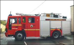 Freshford, Fire Engine No: KK13A2:Side View