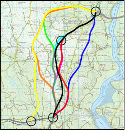 Proposed Routes N25