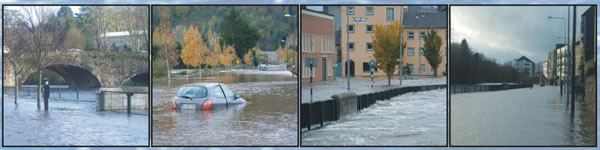 Suir flooding photo montage