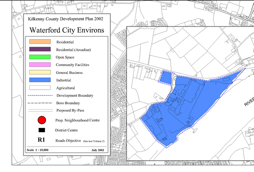 Click here to return to Waterford Environs Map Index