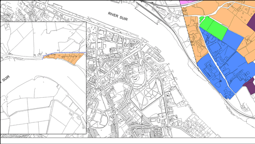 Click here to return to Waterford Environs Map Index
