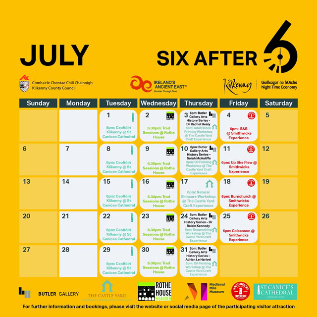 6 after 6 July