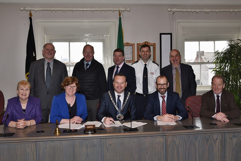 New Fire Station Urlingford - Signing of Contracts