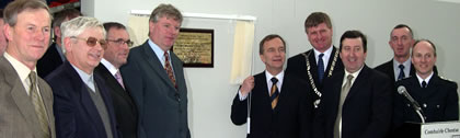 Minister Martin Cullen opens New Fire Station in Callan