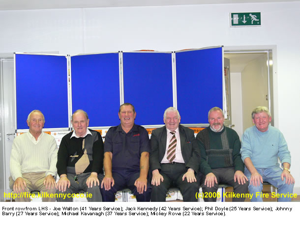 Retired Members of the Fire Service