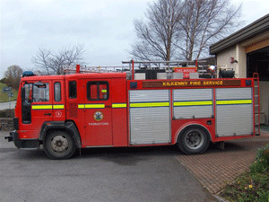 Thomastown, Fire Engine No:KK15A1:Side View