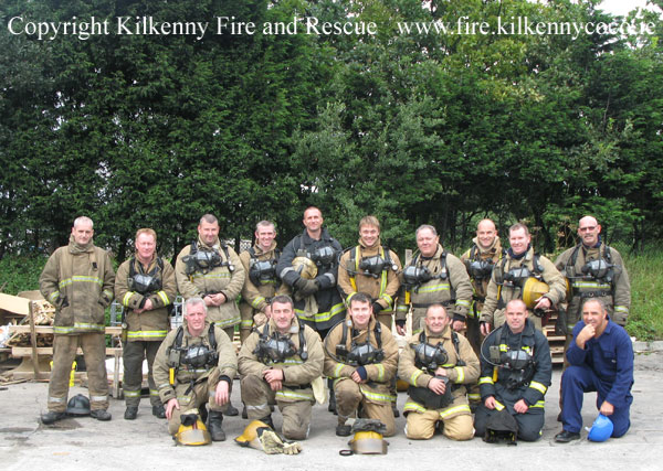 Compartment Fire Fighting Trainer, Training Course, August 2008