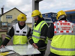 ICS training with Urlingford Fire Brigade May 2008: map