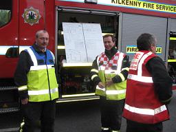 ICS training with Freshford Fire Brigade (KK13), May 2008