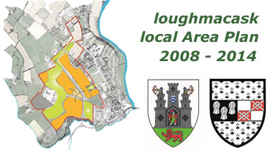 Lough Macask Map Image and Local Authority Crests