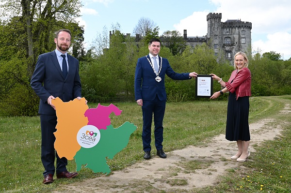 Paddy Phelan, CEO 3 Counties Energy Agency, Cllr. Andrew McGuinness, Cathaoirleach, Kilkenny County Council,  Anne Marie Shortall, Environment, Kilkenny County Council.