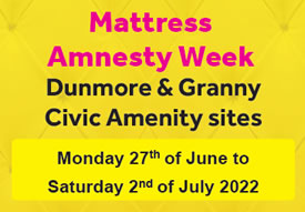 mattress amnesty week Dunmore and 